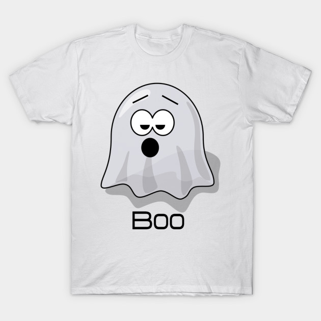 Ghost Boo T-Shirt-TOZ